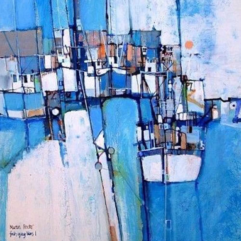 Handmade Canvas Acrylic Framed Painting Grill Wall Art, 2 x 3 Feet, Set of 1