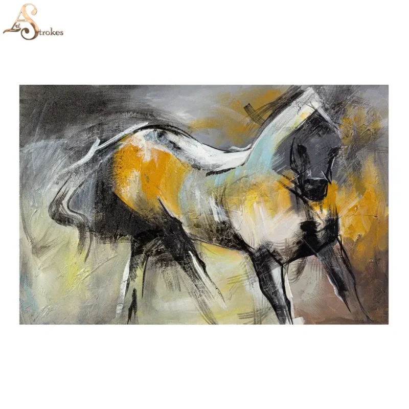 Horse Wall Art Canvas Painting