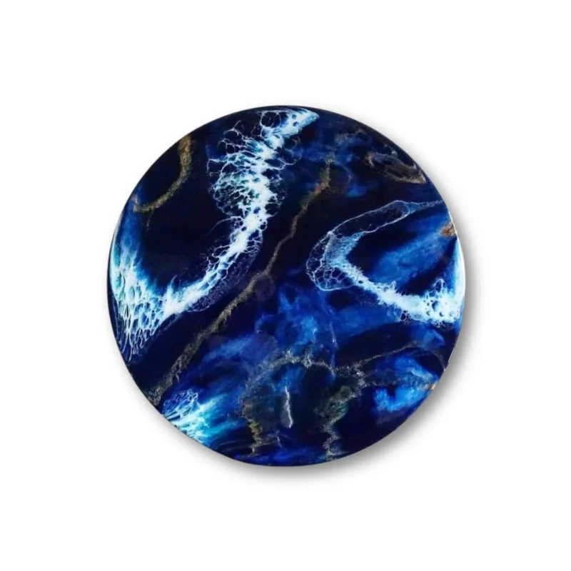 Abstract Resin Wall Art Geode Painting for Sale