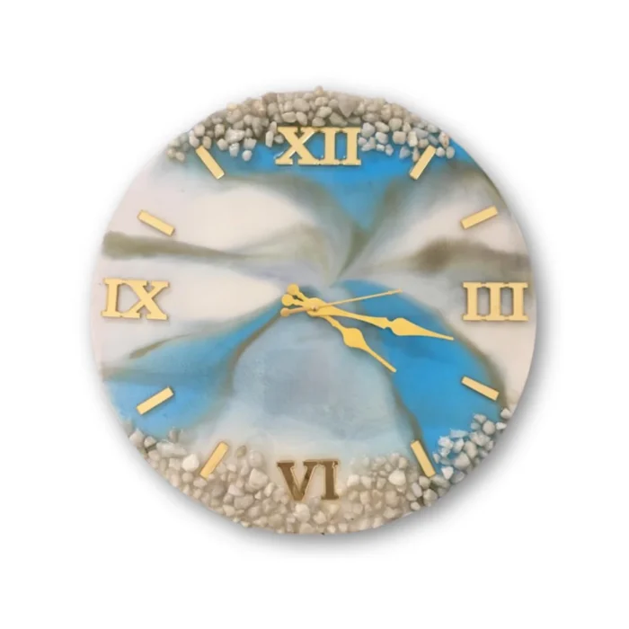 Ocean Themed Resin Clock on Sale